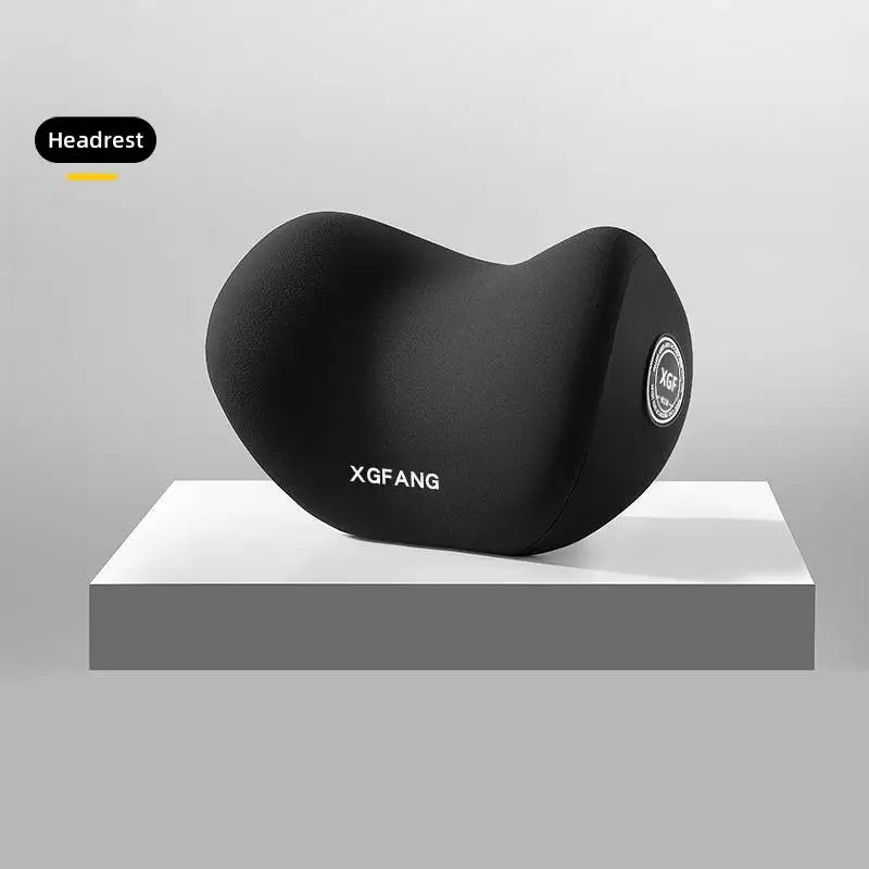 Ensemble d'oreillers de soutien pour la nuque et les lombaires pour siège auto