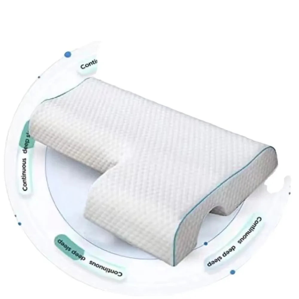 Oreiller orthopédique pour dormir sur le côté, soulageant les bras