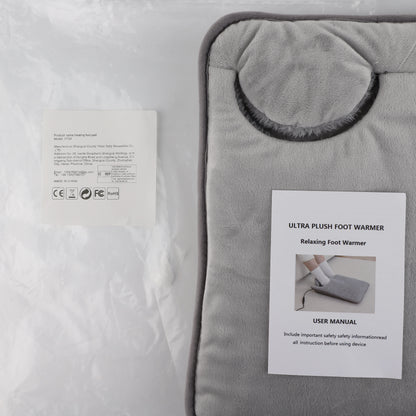 Coussin chauffant électrique pour les pieds