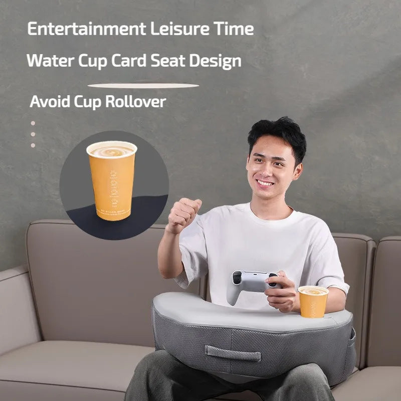 Oreiller de lecture en mousse à mémoire de forme pour accoudoir