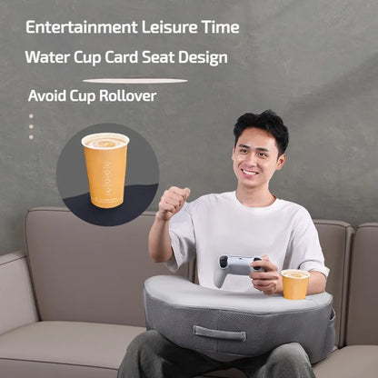 Oreiller de lecture en mousse à mémoire de forme pour accoudoir