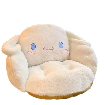 Coussin de chaise en peluche kawaii anime