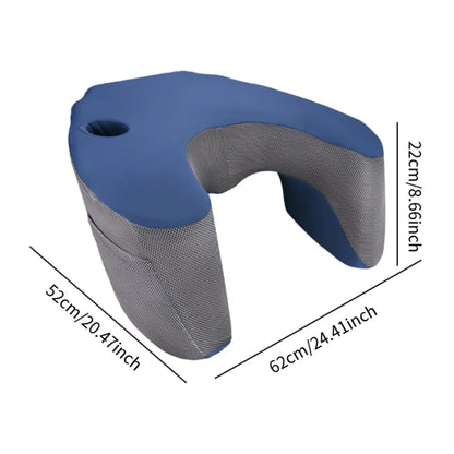 Oreiller de lecture en mousse à mémoire de forme pour accoudoir