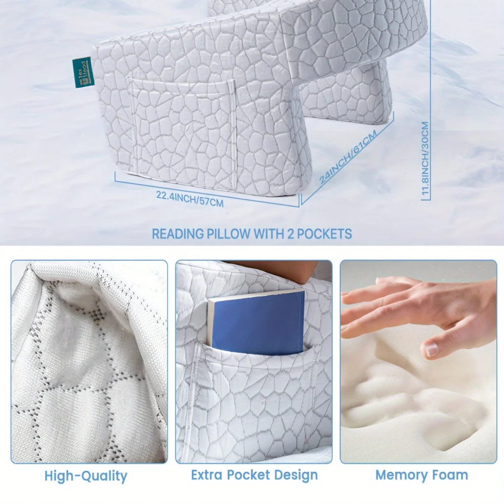 Oreiller de repos pour accoudoir en mousse à mémoire de forme