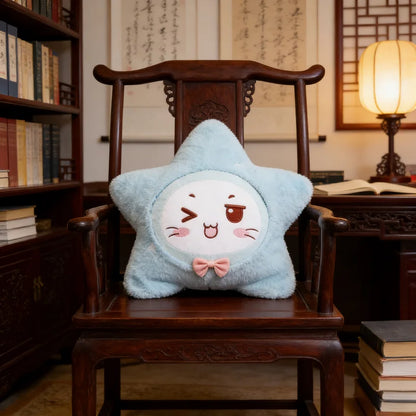 Coussin de sol moelleux en forme d'étoile