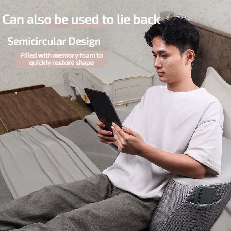 Oreiller de lecture en mousse à mémoire de forme pour accoudoir