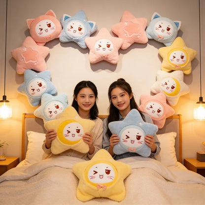 Coussin de sol moelleux en forme d'étoile