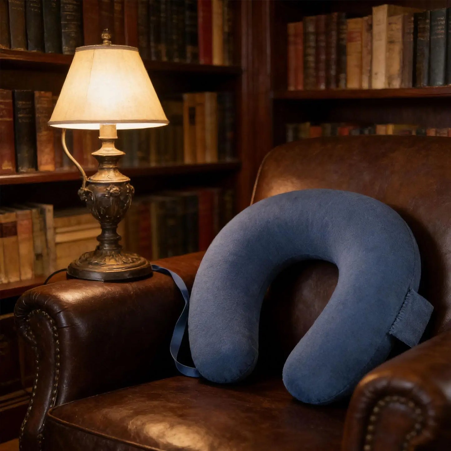 Oreiller de lecture et de jeu en forme de U