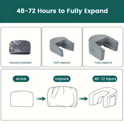 Oreiller de repos pour accoudoir en mousse à mémoire de forme