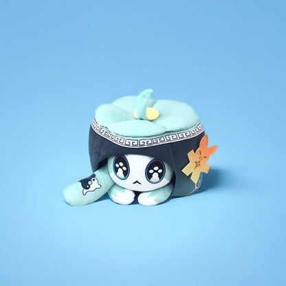 Coussin en peluche gâteau de chat de jeu d'anime