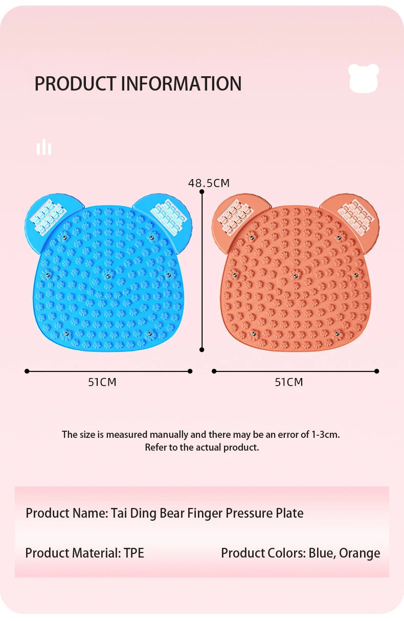 Planche de massage des pieds Shiatsu surdimensionnée