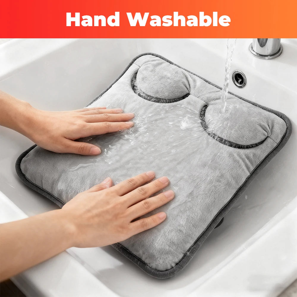 Coussin chauffant électrique pour les pieds